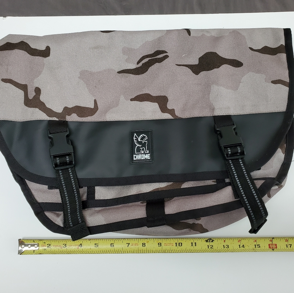 Chrome messenger shoulder backpack